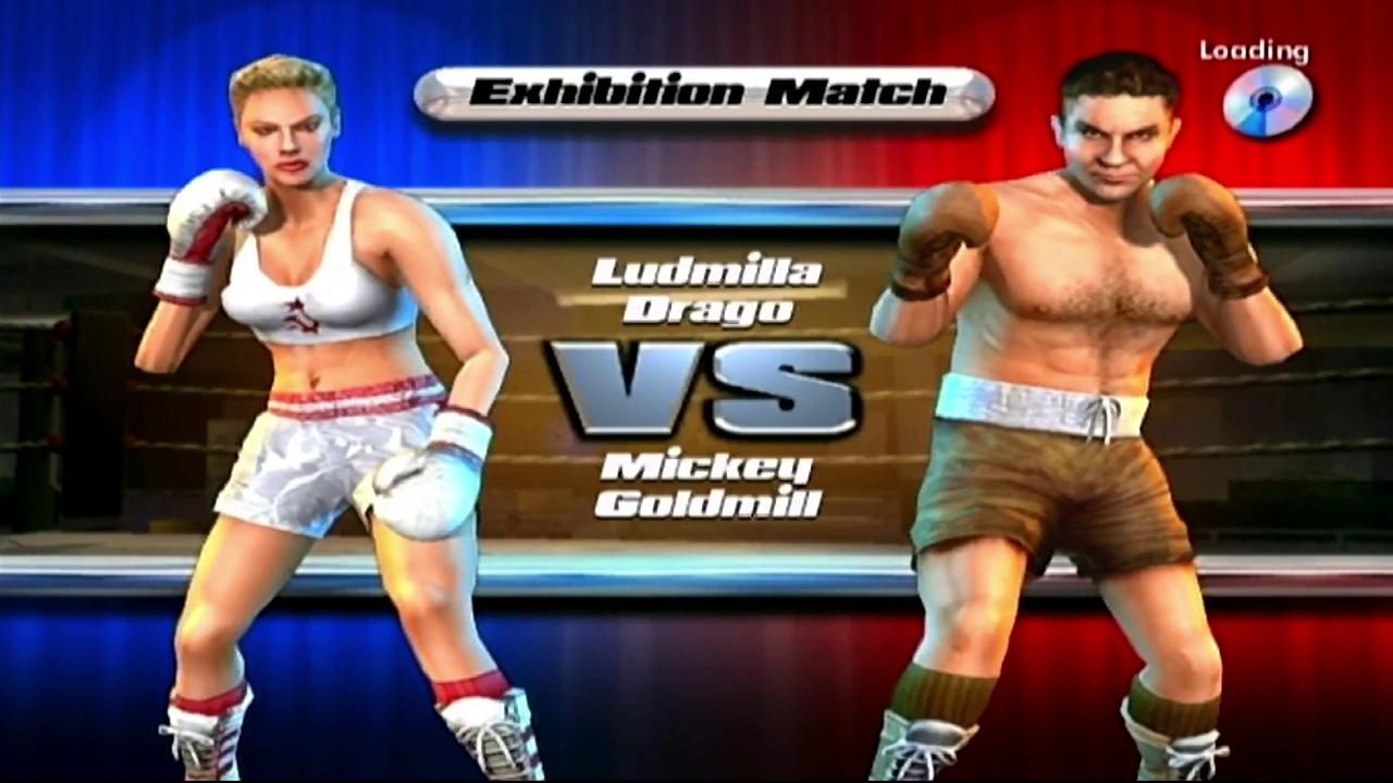 LUDMILLA DRAGO VS MICKEY GOLDMILL | ROCKY LEGENDS XBOX | FAN REQUEST BOXING MATCH