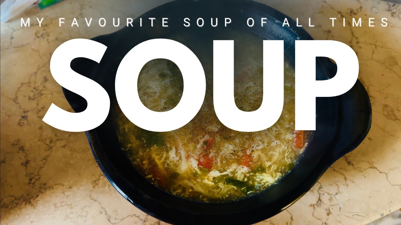 Easy Homemade Soup recipe l My first video🥹