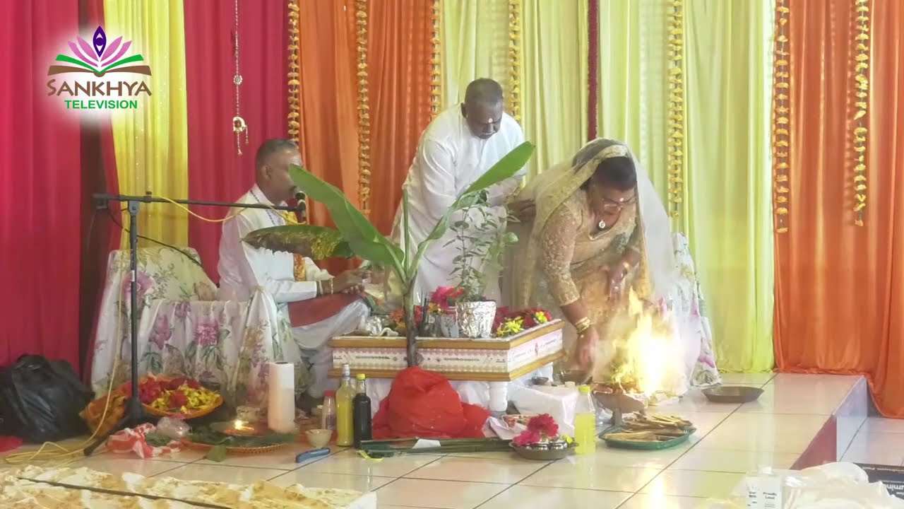 An Evening Of Prayer Celebrating Mrs Sita Basdeo Dassawh 70th Birthday - Offi Pt Roopnarine Maharaj