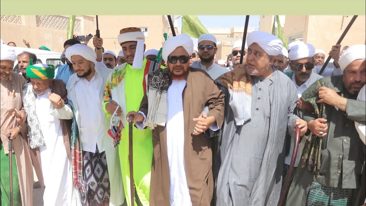 من موكب الطيالة  في ذكرى حولية الإمام الحبيب عمر بن عبد الرحمن العطاس. ذكرى افتتاح رباط الفتح
