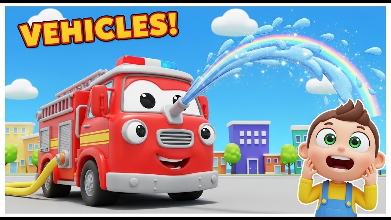 Vehicles for Kids 🚜 Learn What They Do! | 100 Fun Vehicles