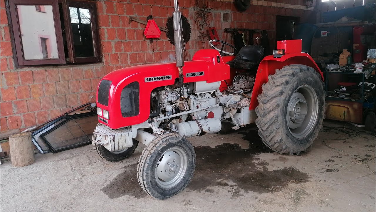 Montaż wspomagania elektrycznego j84 do URSUS C360 3P