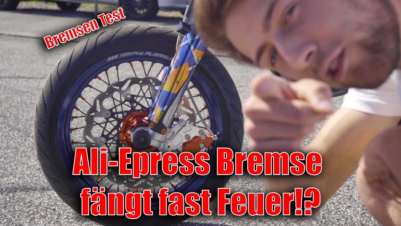 Ali-Express Bremsentest || Was hält eine China Bremse aus?! || LIONHEARTS
