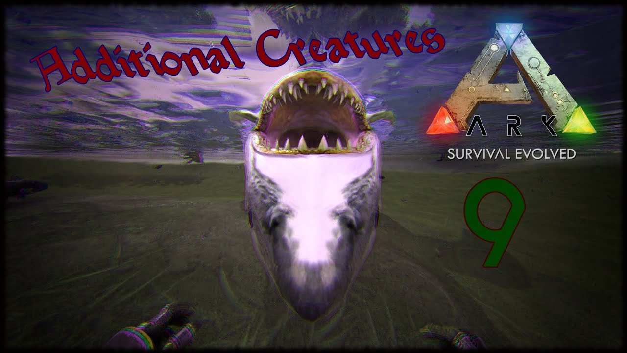 Ark Additional Creatures - Ep. 9 - Great white shark tamed!