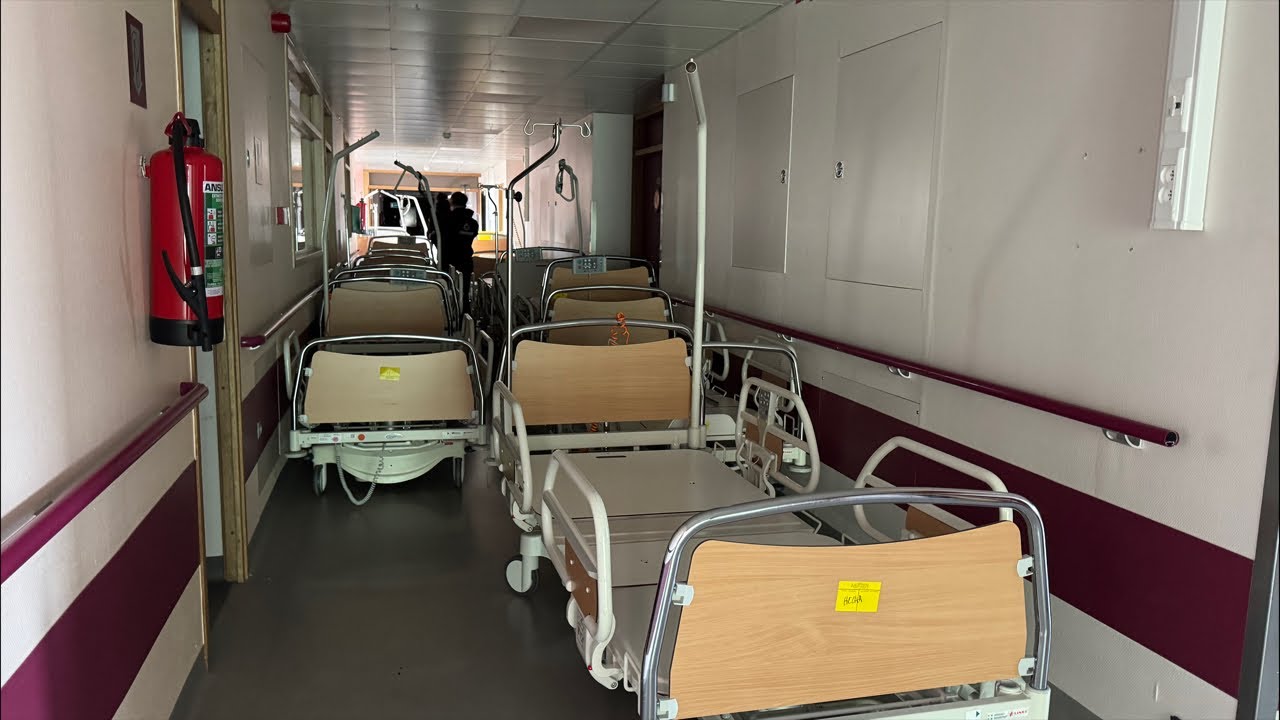 Exploring an abandoned hospital in Belgium…