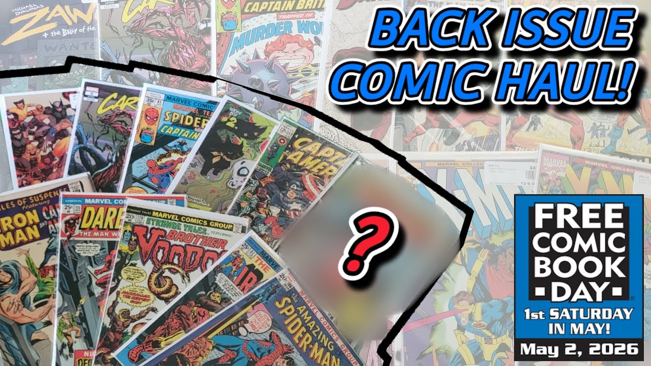 What Back Issues Did I Score from MyComicShop?  |  Free Comic Book Day Haul
