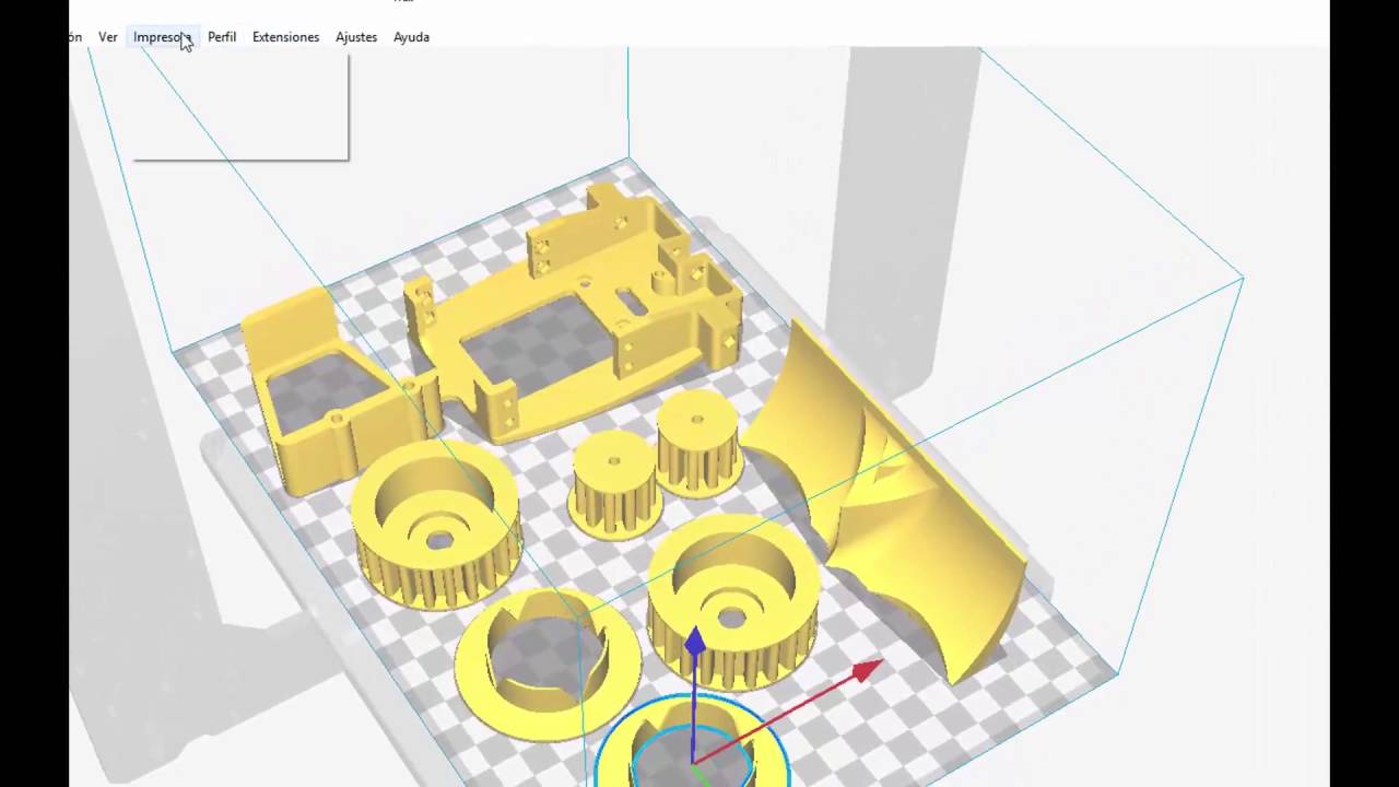 Curso Impresión 3D. Parte 12. Filaflex, Madera, Objetos Múltiples