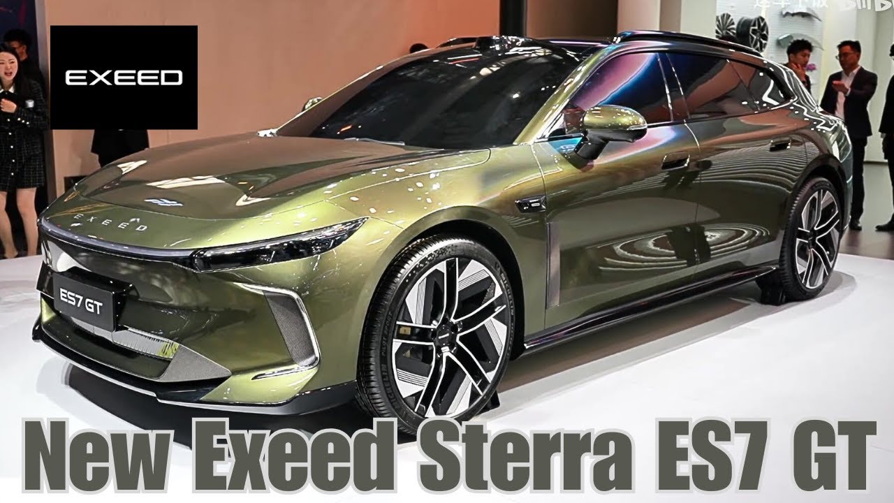 Быстрая зарядка 1000 В мегаватт | Exeed Sterra ES7 GT. Запас хода 450 км при 5-минутной зарядке.
