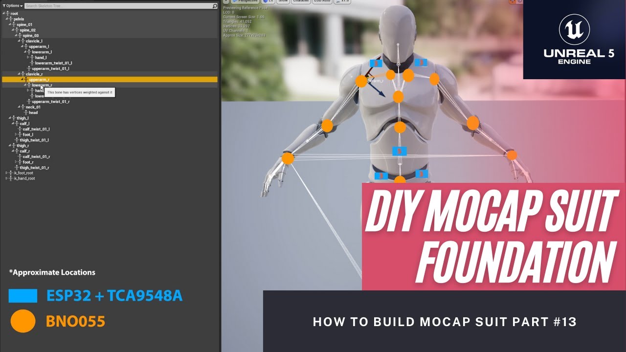 Mocap suit / Motion capture suit foundation by multiplexing multiple sensor with 1 microcontroller