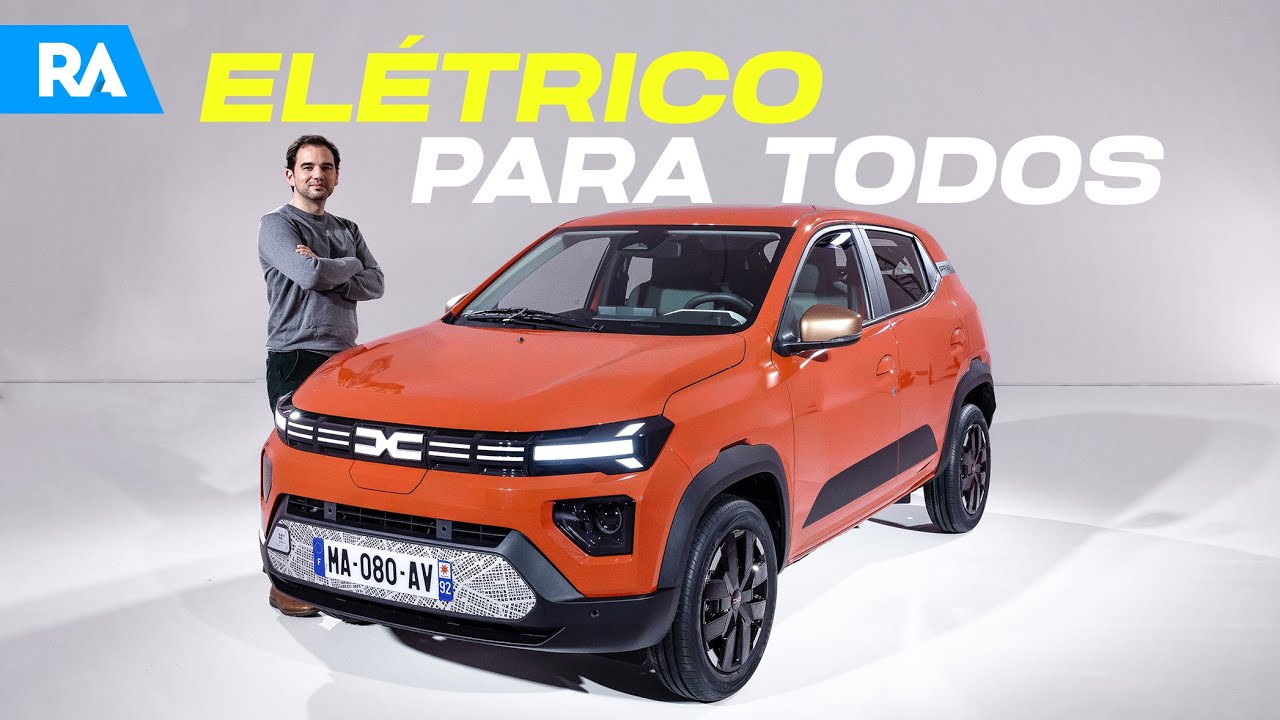 MELHOR E MAIS BARATO. Novo Dacia Spring 2024