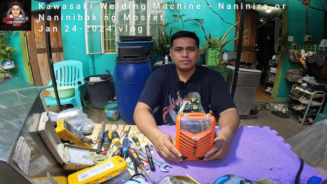 How to repair Kawasaki Welding Machine- No Power Sumisibak ng Mosfet Igbt Electronics Parts.