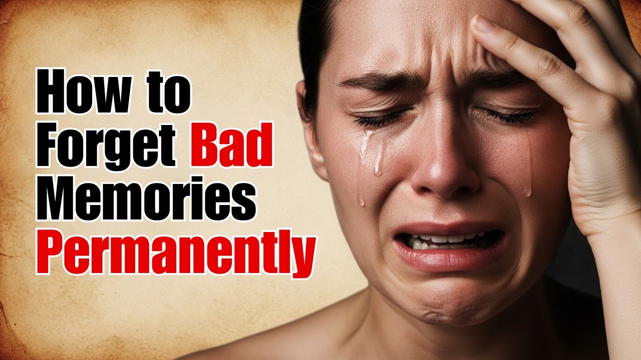 How to Forget Bad Memories Permanently (Psychology Explained)