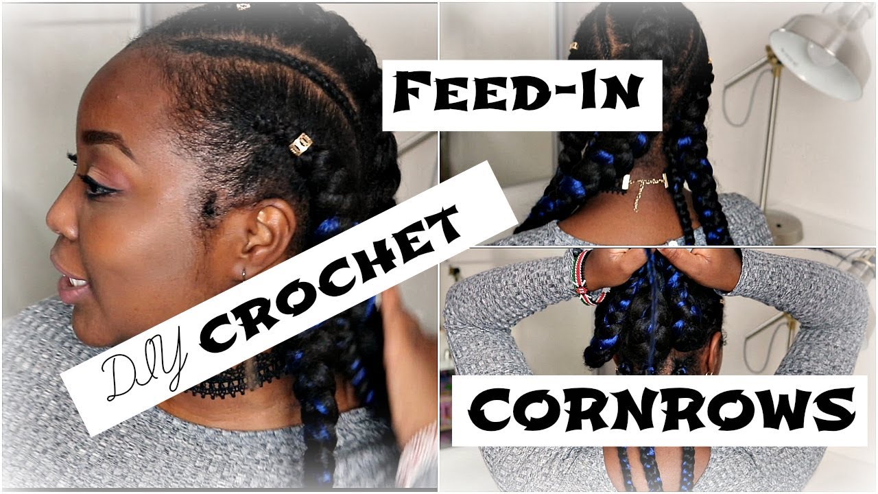CROCHETED cornrows...SAY WHAT? ..You better not be lying!