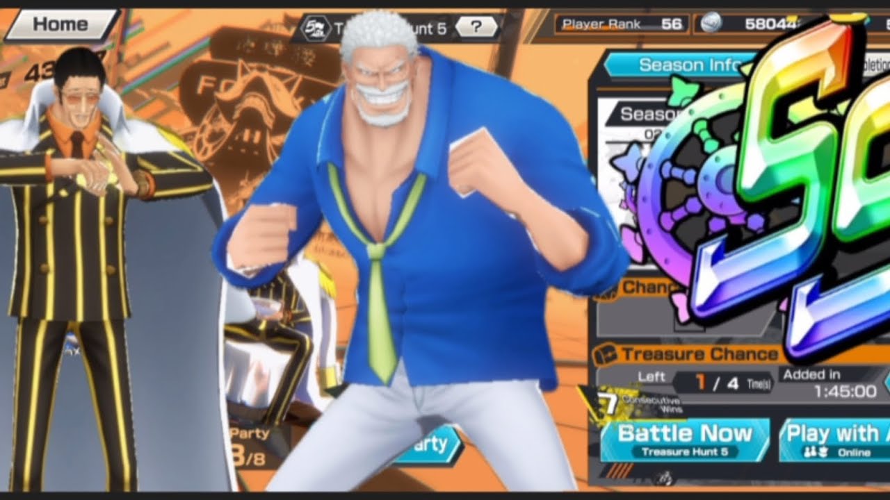 Road To Lega SS con KIZARU e MONKEY D GARP Gameplay ita One Piece Bounty Rush Ep.4
