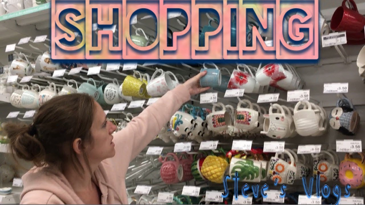Shopping & a bad back | Steve’s Vlogs