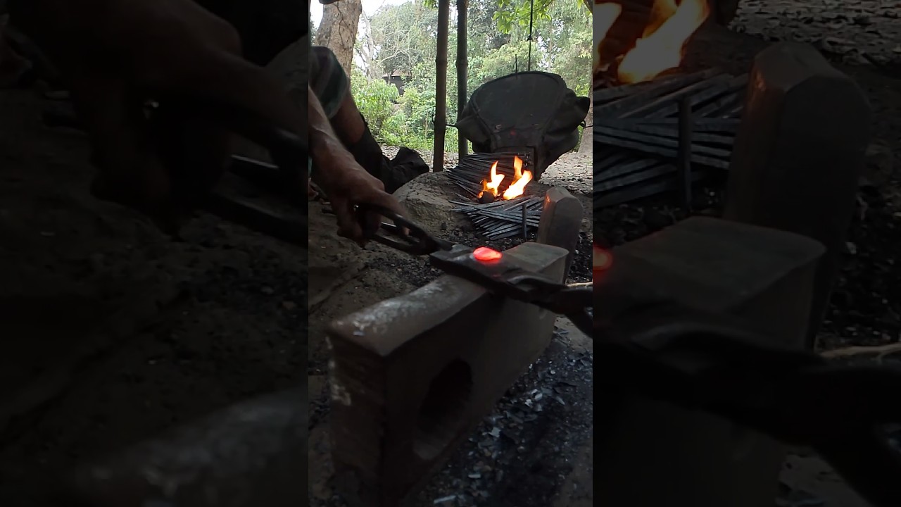 From Fire to Tool 🔨 Blacksmith #blacksmithwork