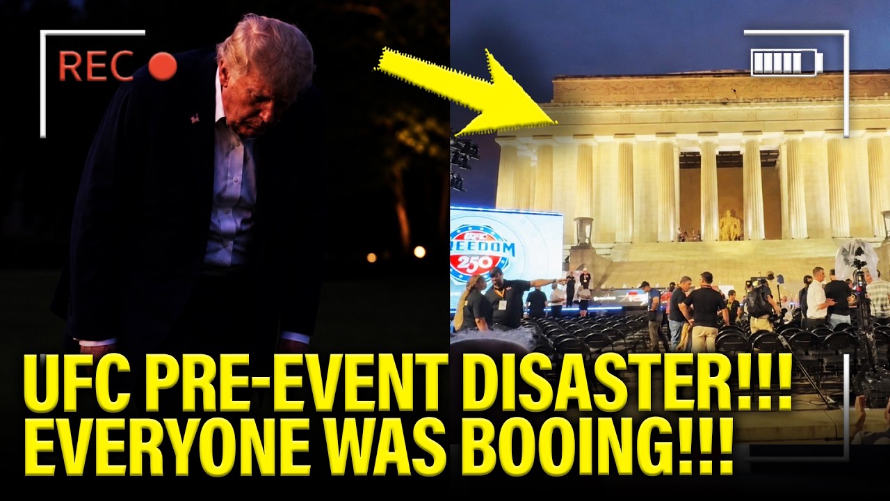 Trump is INSTANTLY BOOED at UFC PRE EVENT as IT GOES SIDEWAYS!!