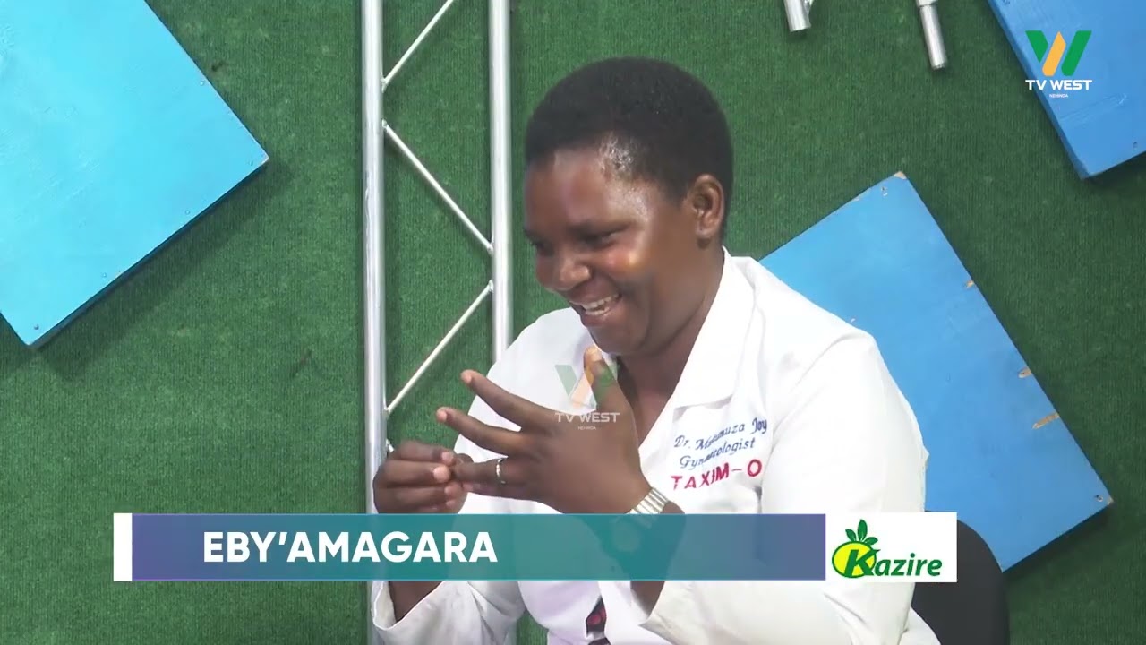 EBYAMAGARA: Dr Joy nashoborora aha bika by'amaizi g'omu bukazi.