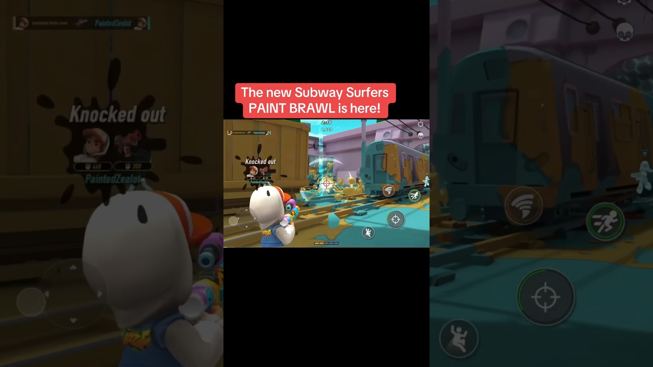The new Subway Surfers PAINT BRAWL is here! #shorts