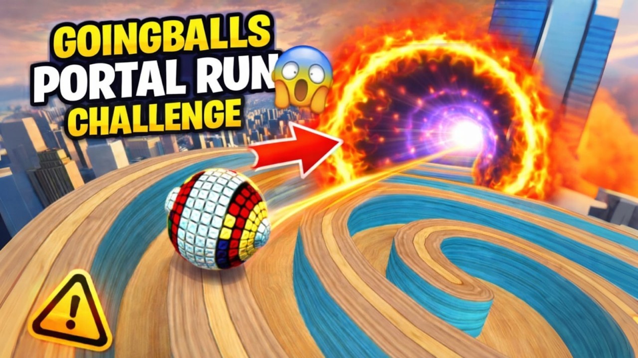 🔴 LIVE Going Balls Hard Level Portal Run Challenge