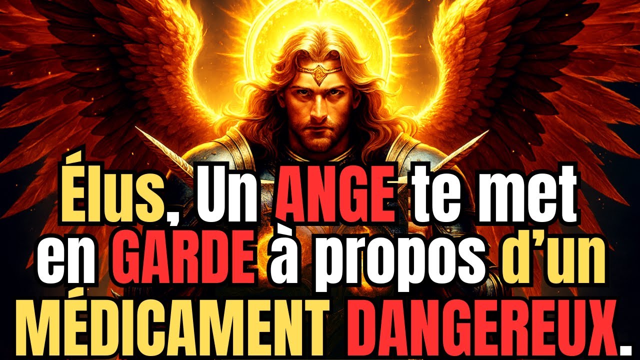 ÉLU(S), AVERTISSEMENT D’UN ANGE CONCERNANT UN MÉDICAMENT DANGEREUX. (MESSAGE URGENT)
