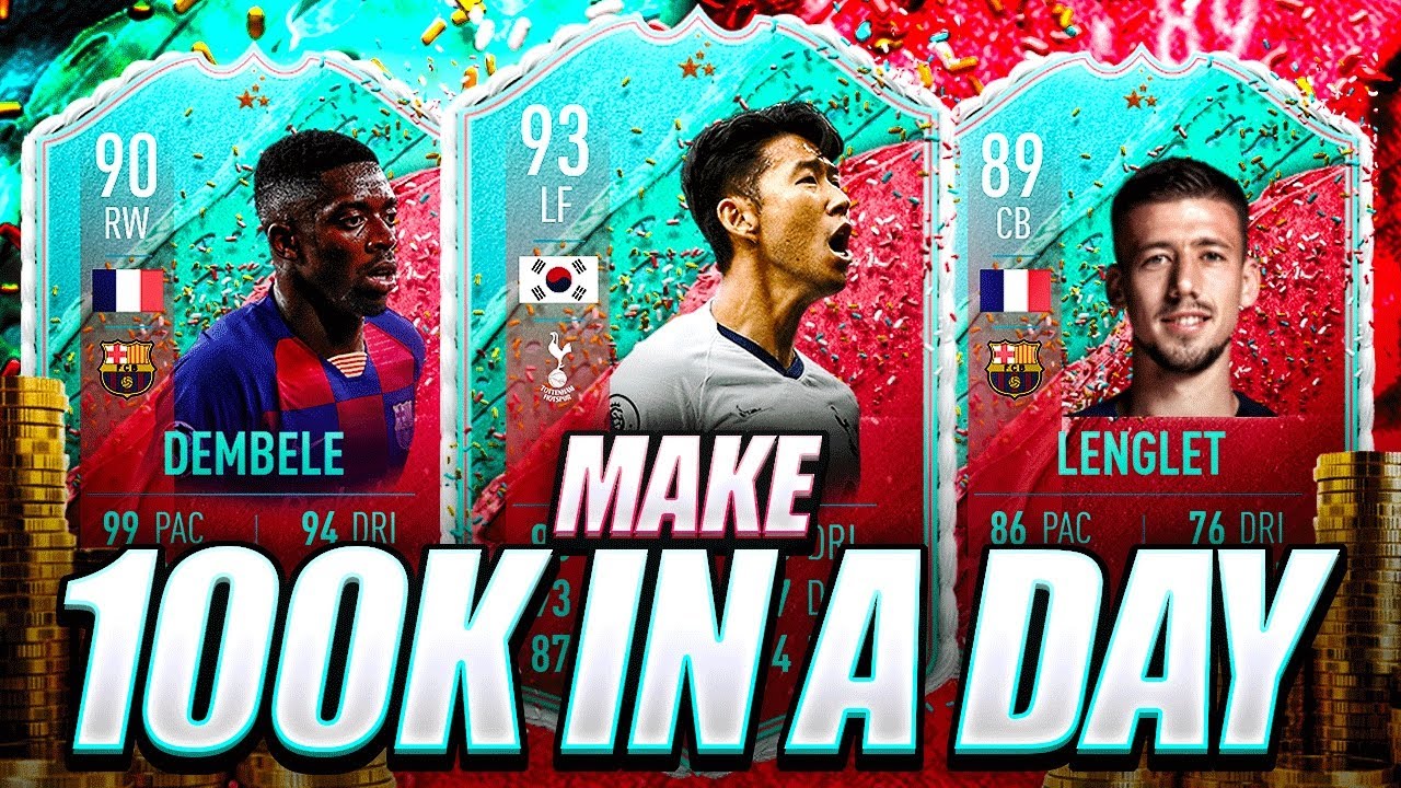 THE BEST WAY TO MAKE COINS DURING FUT BIRTHDAY! (FIFA 20 Trading)
