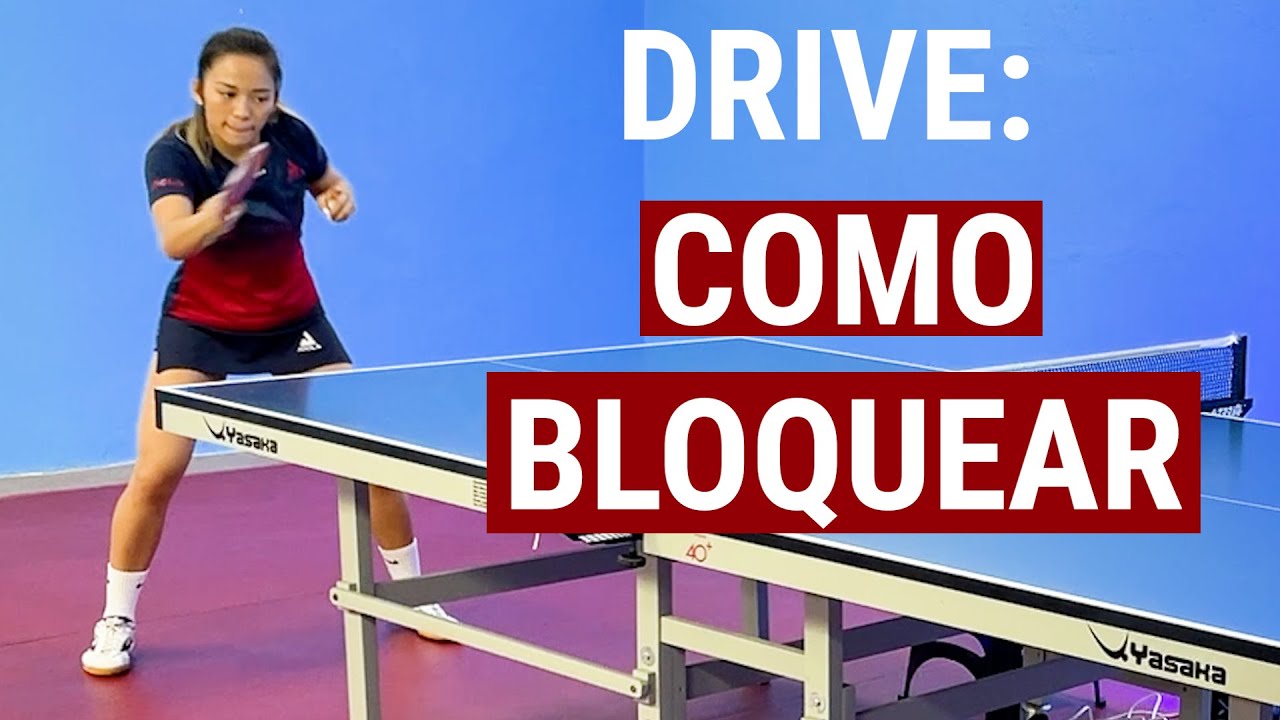 COMO BLOQUEAR DRIVES DE DIREITA NO TÊNIS DE MESA-PING PONG