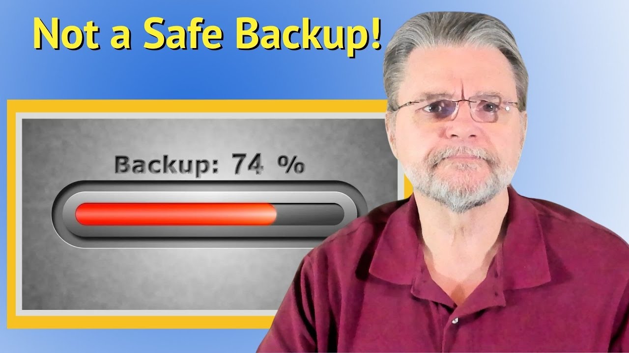 Can’t I Just Copy Everything to Back Up?