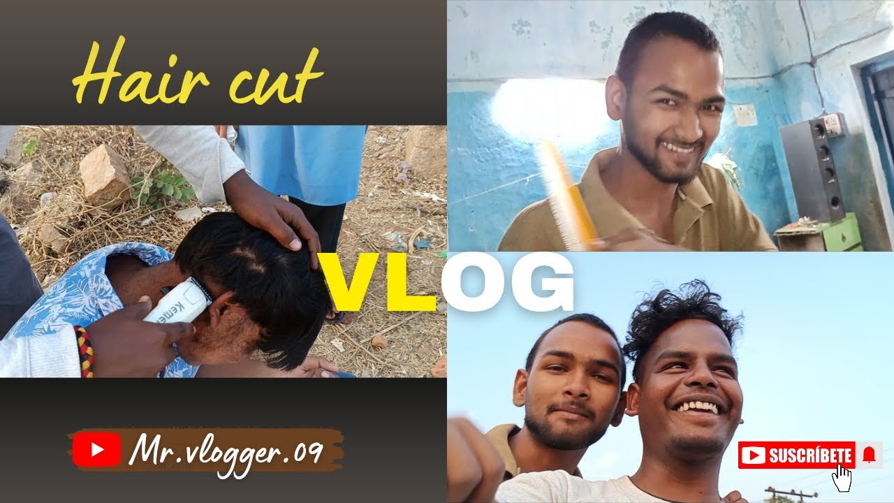 Khud se hi  Dost ka  Baal dala...... hair cutting ka dukan kholna padega.....         