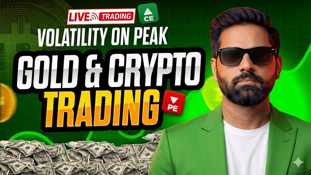 🔴BTC Live Trading | crypto live trading | live trading | Gold & live crypto trading