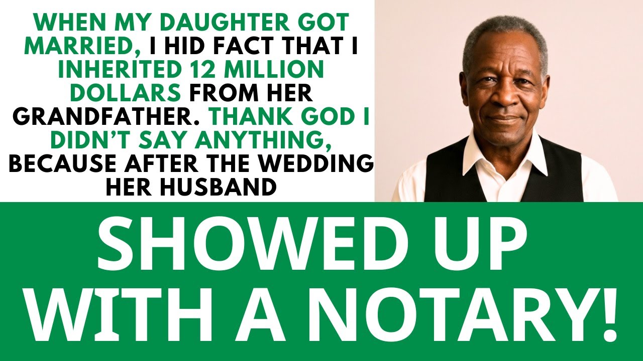 When My Daughter Got Married, I Didn't Tell Her That I Inherited $12M From Her Grandfather.Thank God