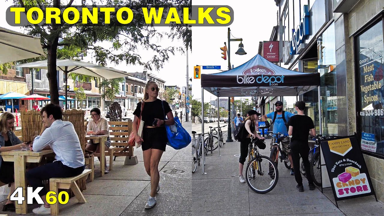 Toronto Bloordale Village & Wallace Emerson Walk (August 2021)