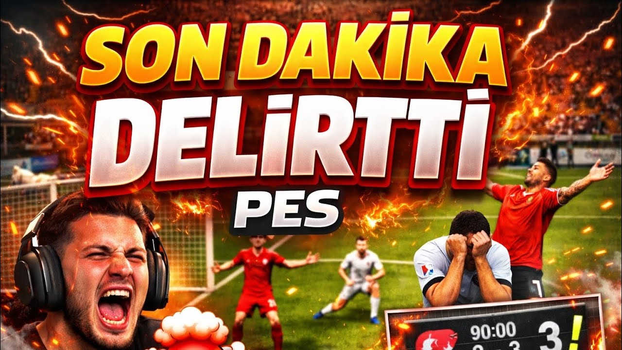 PES’te Efsane Maç | Son Dakika Olayı