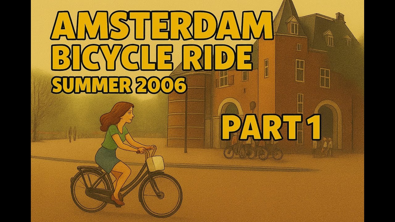 Fietsen in Amsterdam (Zomer 2006) – Unieke beelden van vroeger! Deel 1 van 2