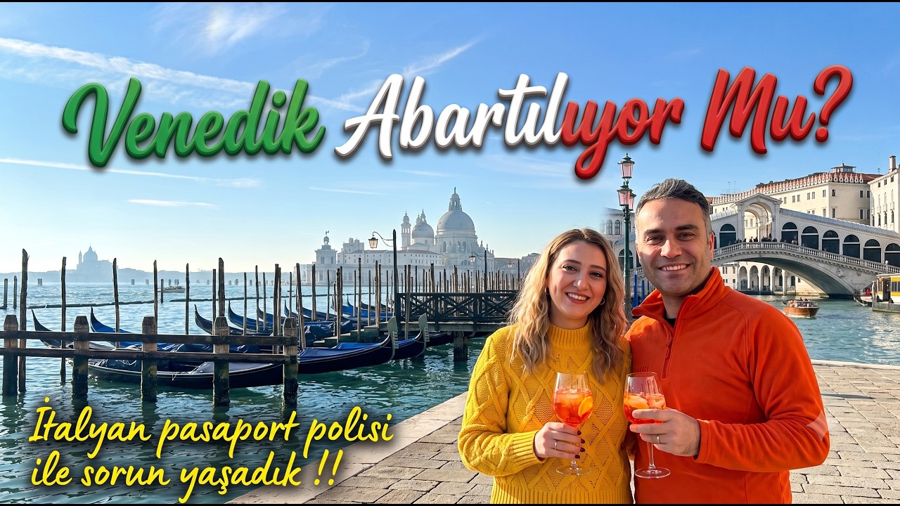 24 Saatte Venedik gezisi❣️2€’ya Gondol! Venedik 2025 🇮🇹🍕🍝