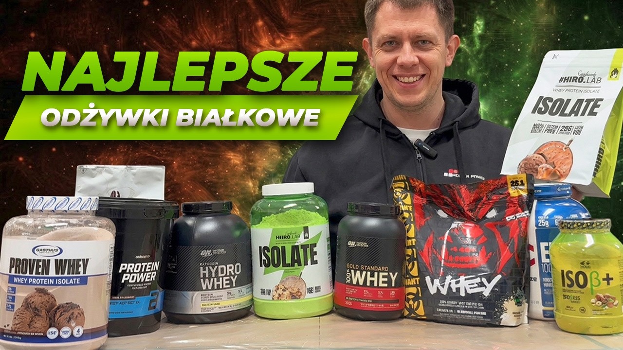 Jaka odżywka białkowa jest najlepsza? Ranking TOP 10 białek🔥