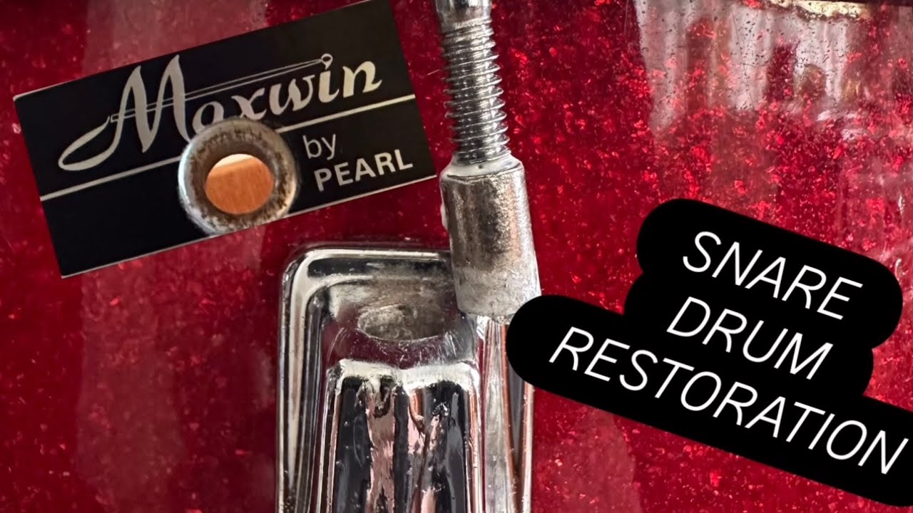 Maxwin by Pearl 5x14 Snare Restoration
