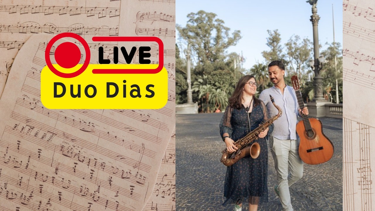 Vamos montar nosso repertório AO VIVO! | Duo Dias 🎷🎯