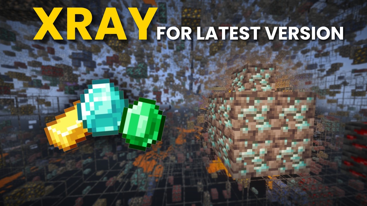 Minecraft Xray Texture Pack Download (Any Version)