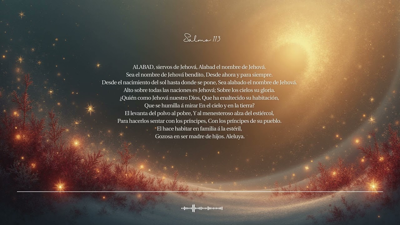 🌿 Salmo 113 | Aleluya | Canto bíblico CCM · Shuli Bible