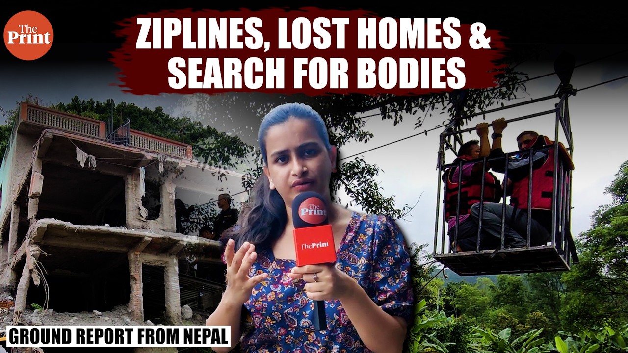 Nepal flood aftermath: Ziplines, lost homes and search for bodies in Trishuli Bazaar