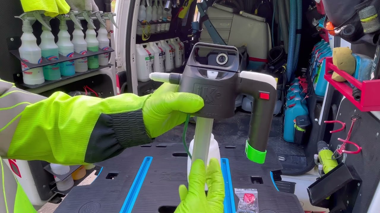 Unboxing and testing, mini review, iK Multi Pro 2 360° Pressure Sprayer, Mobile Car Valeting Kinsale