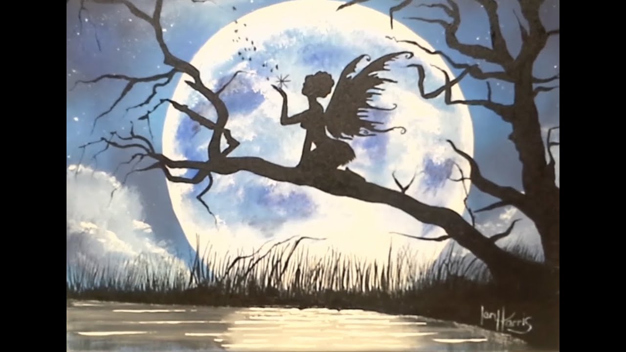 #21 FAIRY MOON SILHOUETTE