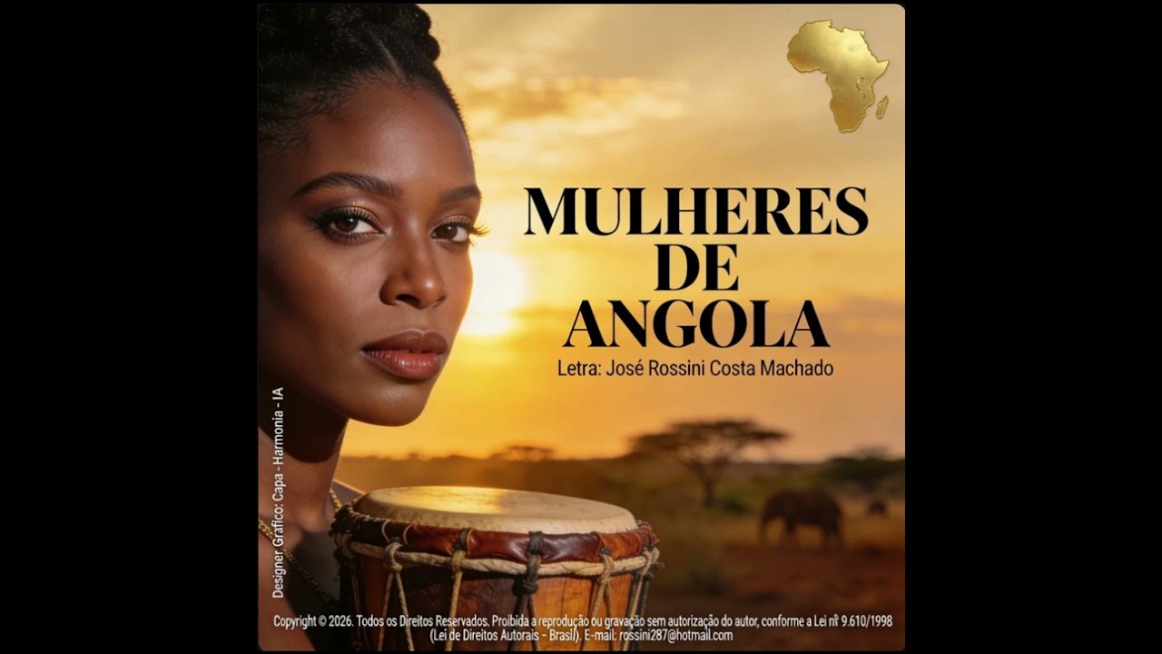 Mulheres de Angola | Modern Semba / Vibrant Afro-Pop – Letra: José Rossini Costa Machado