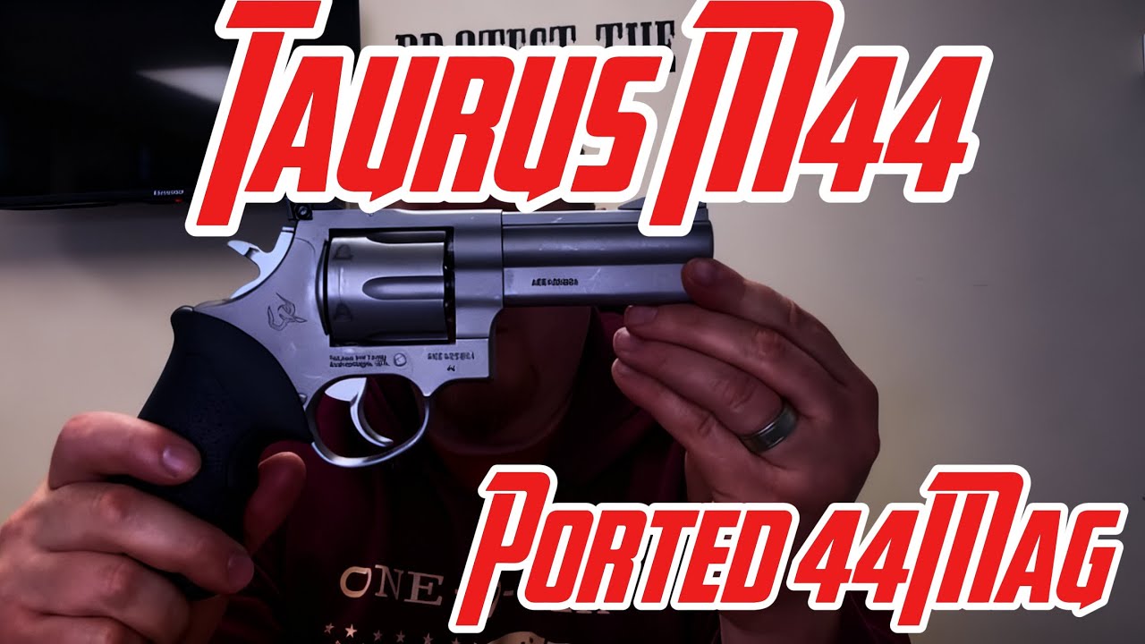 Taurus M44 (Hand Thumper) First Shots