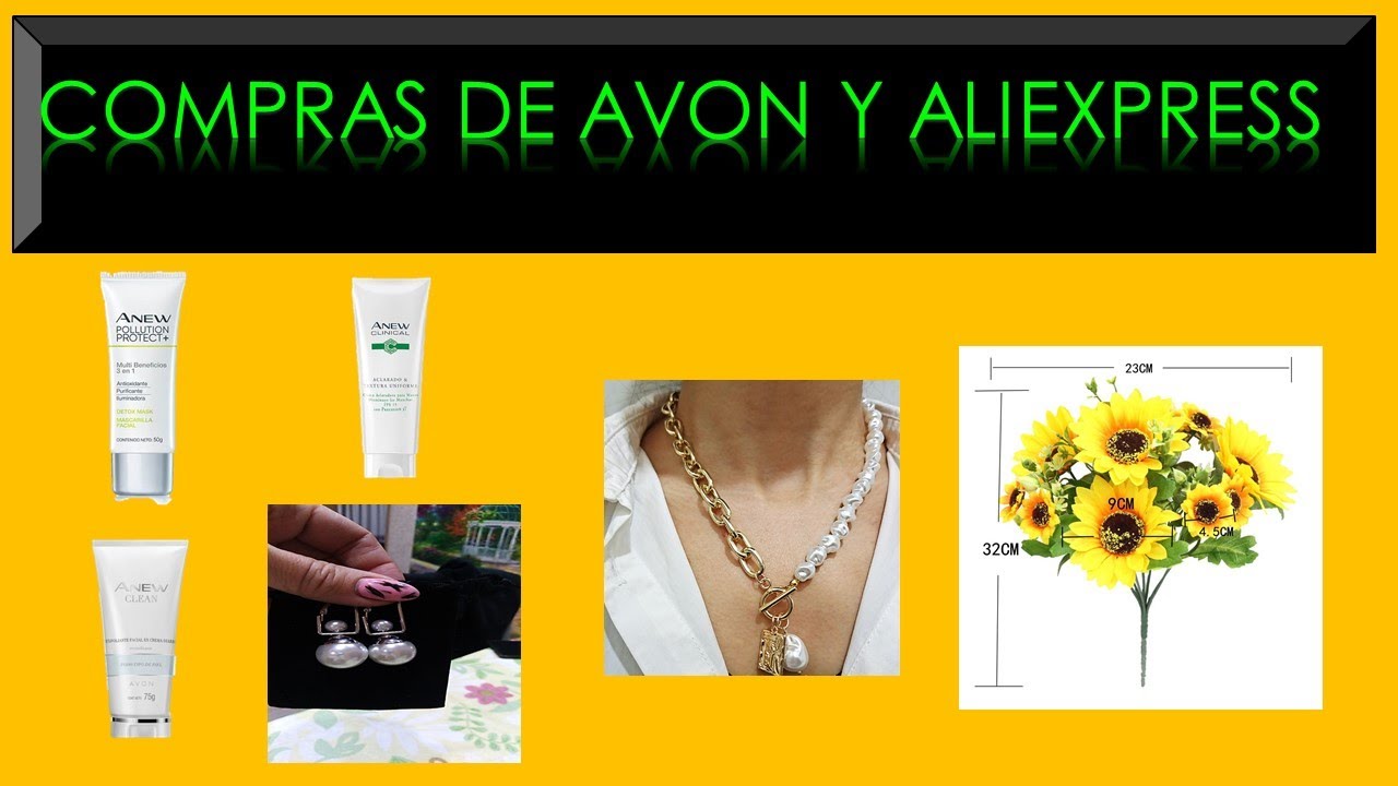 Compras de Avon y Aliexpress | Vámonos de COMPRAS
