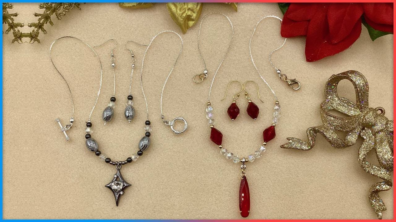 Two Easy Beading Chain Necklace Tutorials