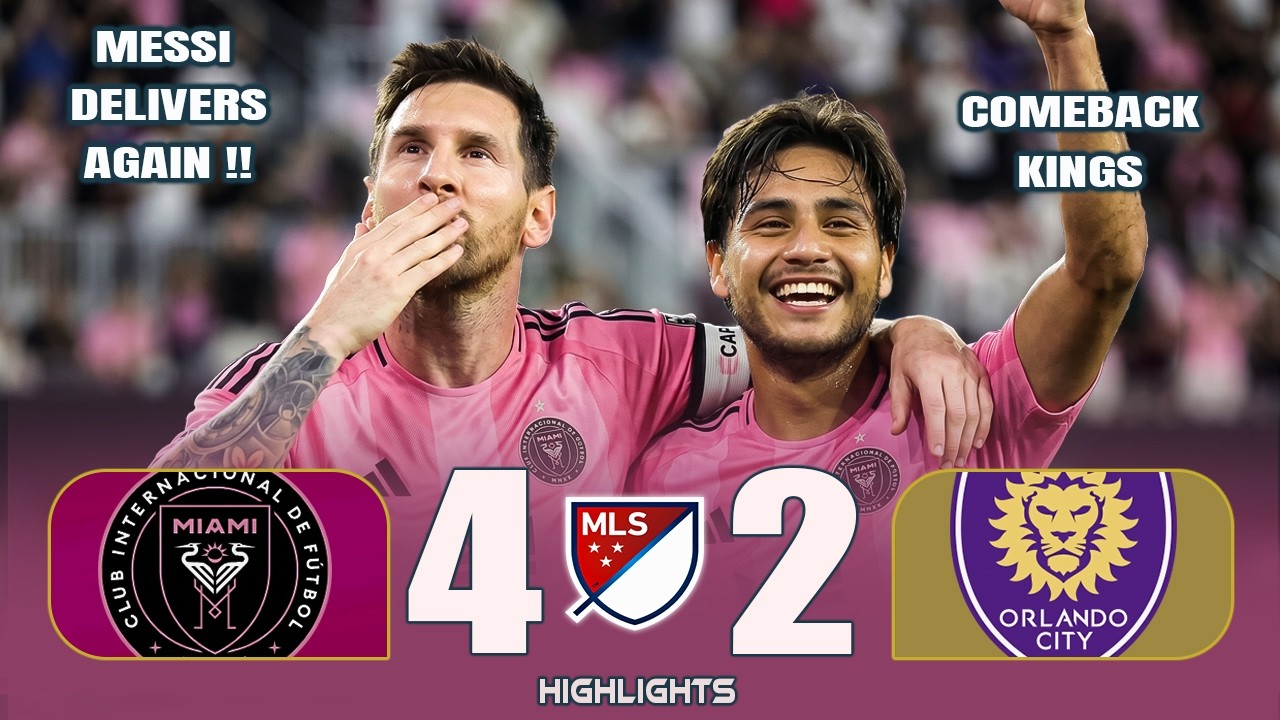 Messi Completes WILD Comeback Win | Orlando City vs Inter Miami | Full Match Highlights