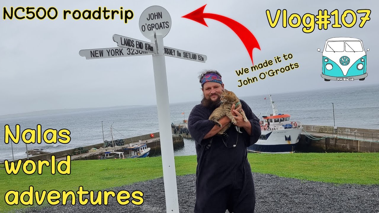 Made it to JOHN O'GROATS 😻 Vlog #107