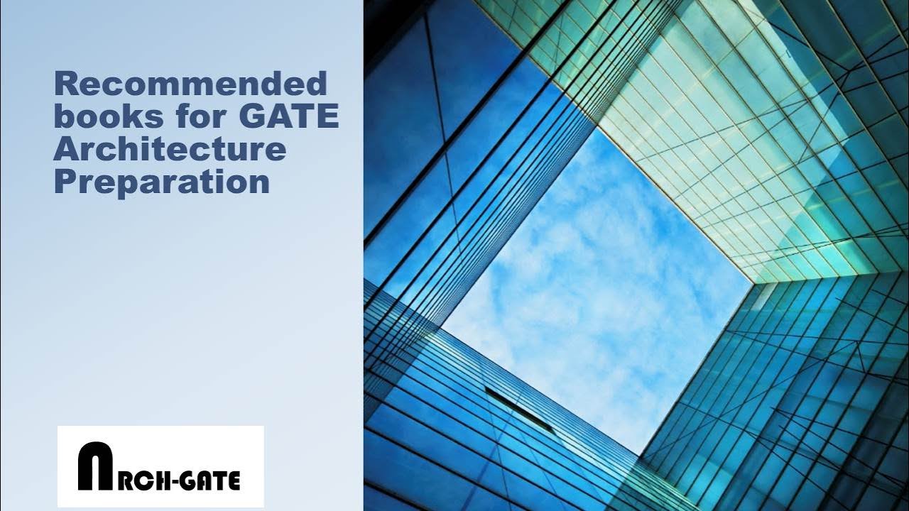 GATE ARCHITECTURE   REFERENCE BOOKS